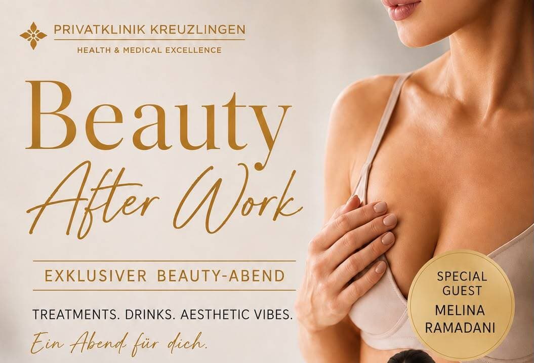 Beauty After Work – Brustvergrösserung am Mittwoch, 9. September 2026